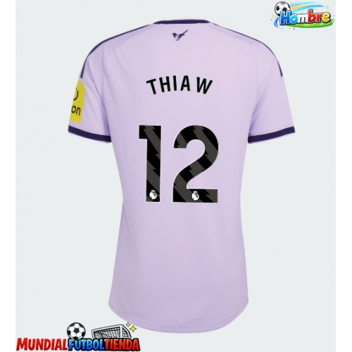 Camiseta Newcastle United Malick Thiaw #12 Tercera Equipación Replica 2026-27 mangas cortas